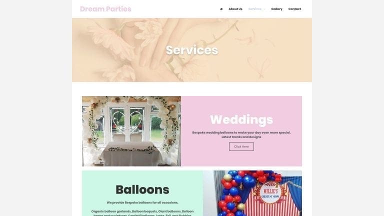 wedding planner website