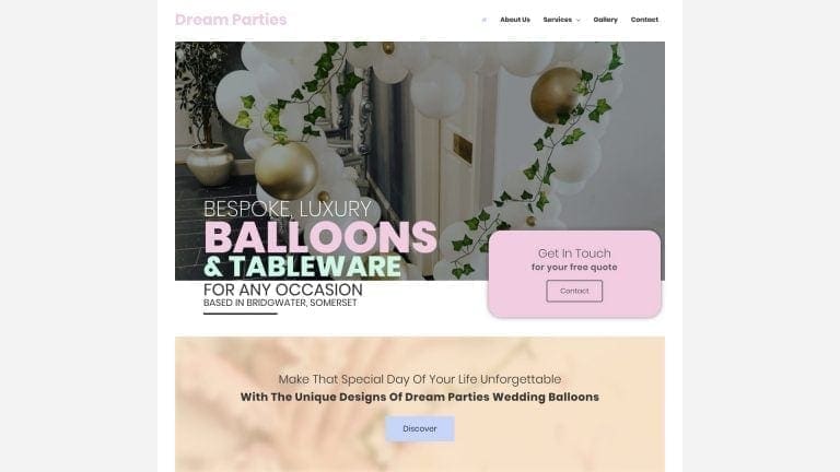 wedding planner website